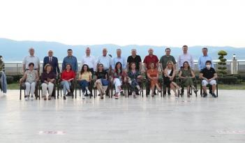 BAŞKAN EKİCİOĞLU CHP’Lİ BELEDİYE BAŞKANLARI TOPLANTISINA KATILDI