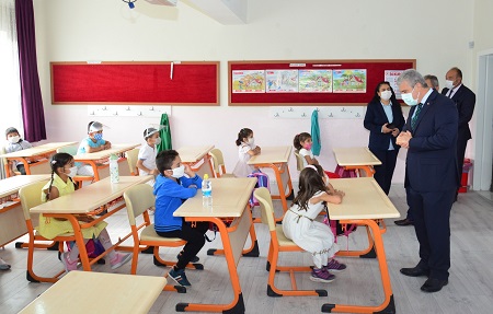 ANASINIFI VE 1. SINIFLAR EĞİTİME BAŞLADI