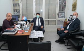 MİLLETVEKİLİ İLHAN VE BAŞKAN EKİCİOĞLU’NDAN DEMİRBAŞ’A ZİYARET