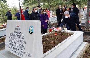 ŞEHİTLERİMİZ RAHMET VE MİNNETLE ANILDI