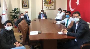 SORUMLU HEKİMLERLE TOPLANTI YAPILDI