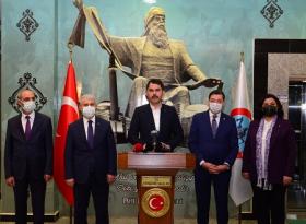 ÇEVRE VE ŞEHİRCİLİK BAKANI İLİMİZDE İNCELEMELERDE BULUNDU