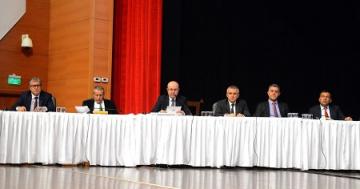 BELEDİYE ÇALIŞMALARI SİYASİ PARTİLERE ANLATILDI