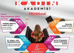 KADIN AKADEMİSİ EĞİTİMLERİ BAŞARIYLA TAMAMLANDI