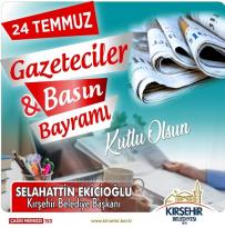BAŞKAN EKİCİOĞLU: BASIN, DEMOKRASİMİZİN VAZGEÇİLMEZ UNSURUDUR!