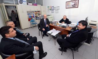 Başkan Ekicioğlu Kırşehir Express gazetesini ziyaret etti