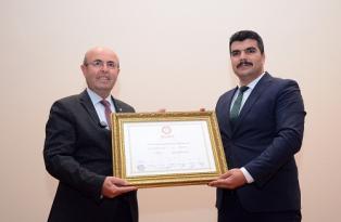 BAŞKAN EKİCİOĞLU, MAZBATASINI ALDI