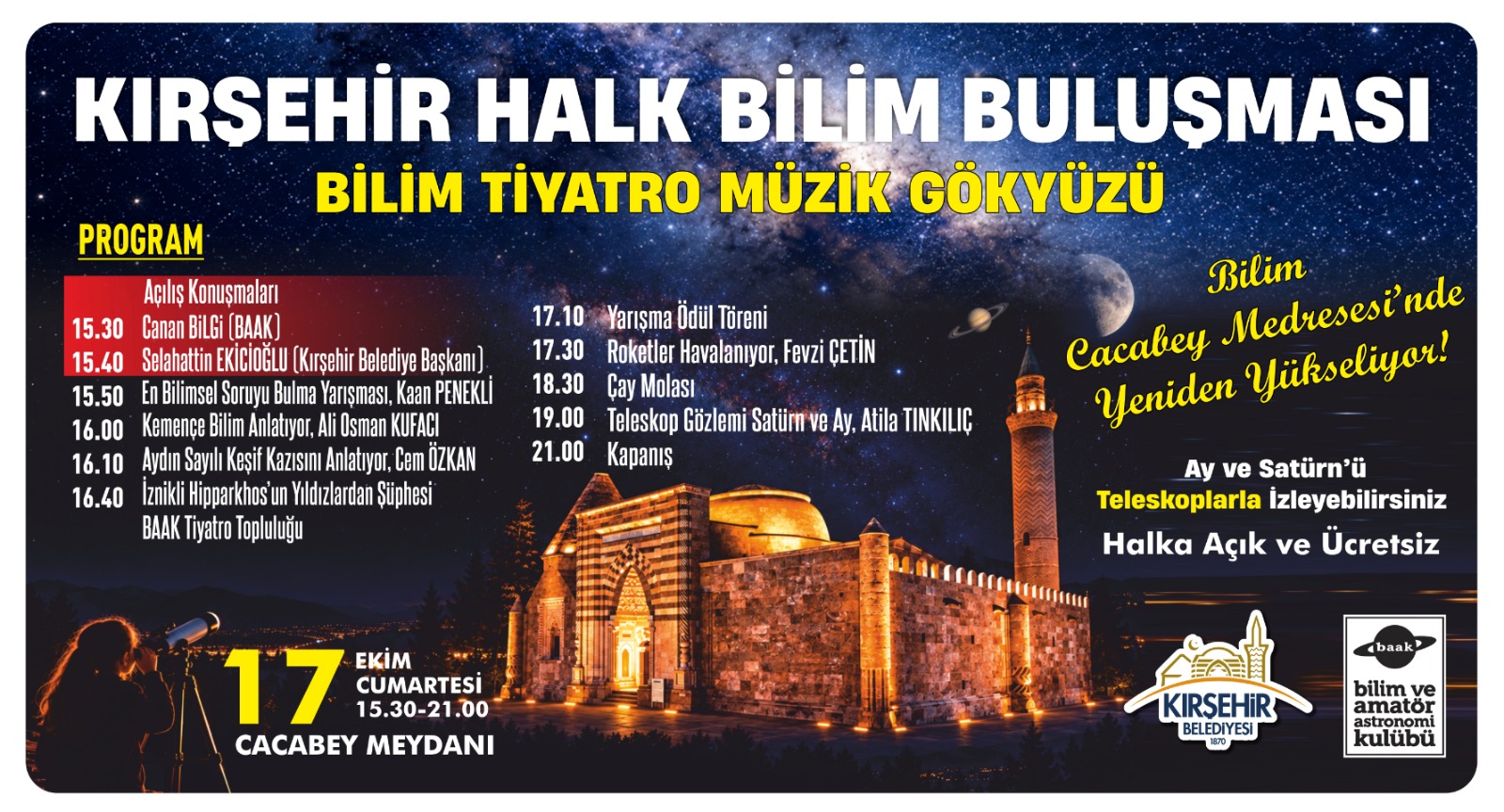 GÖKYÜZÜNE BAKMAYA HAZIR MISINIZ?